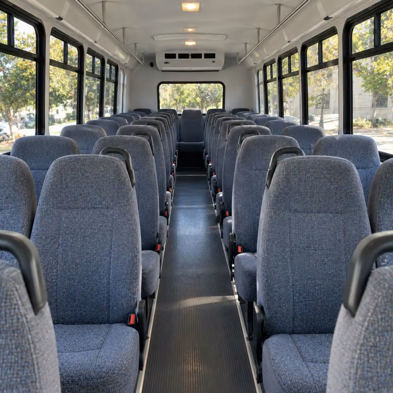 30 passenger minibus inside