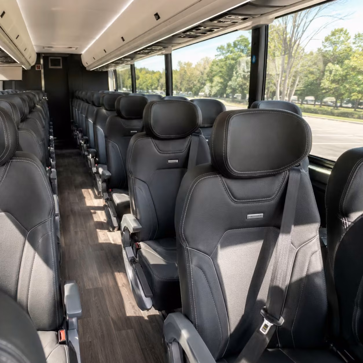 charter bus rentals for dc wedding venues that require coordinated drop off