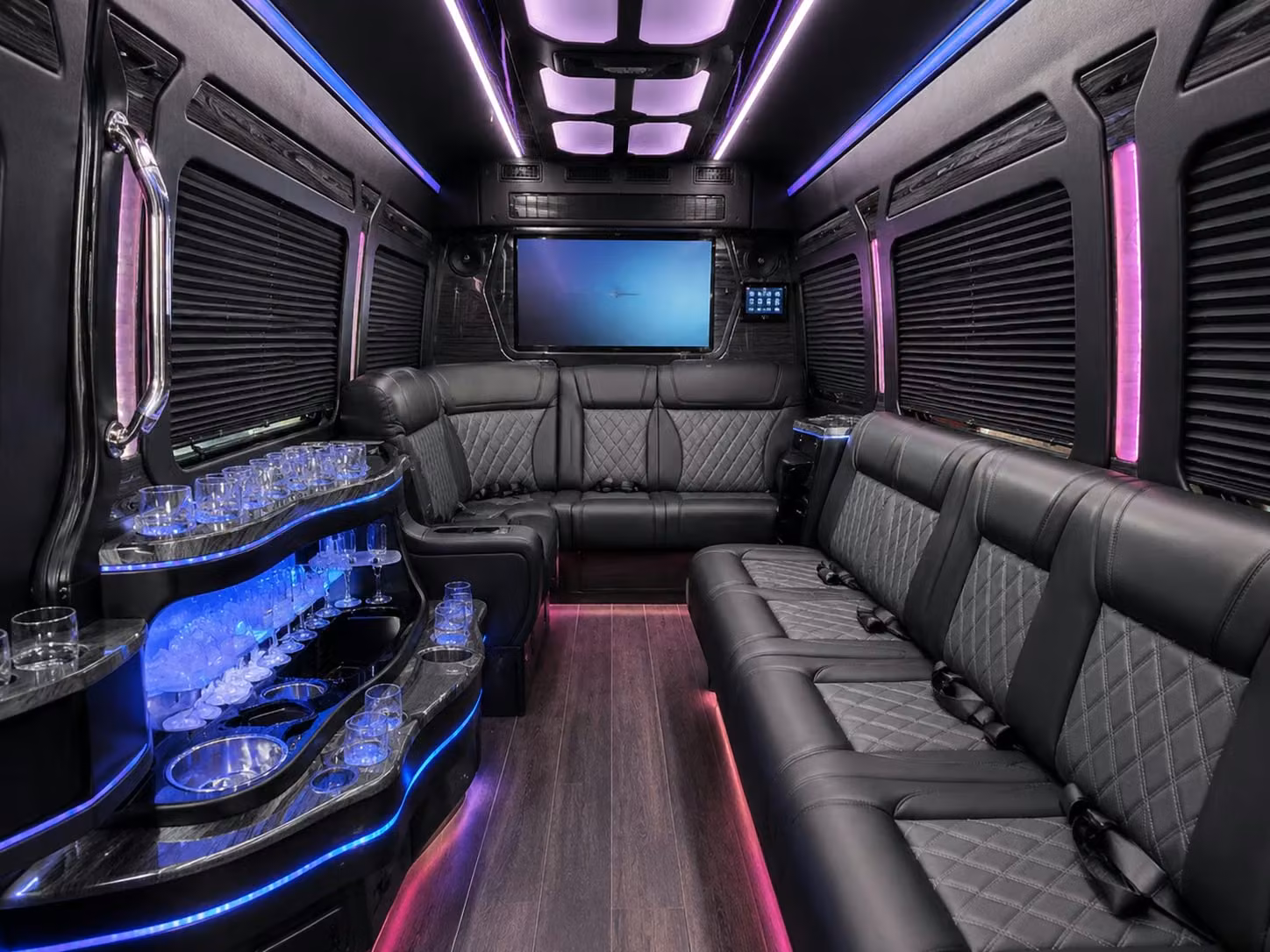 sprinter limousine inside