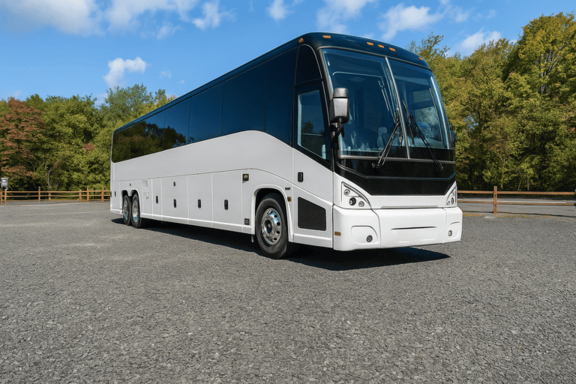 Washington Charter Bus 56 Passenger Charter Bus